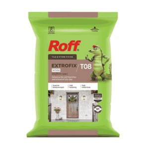 Roof T08 Roff White Tile Adhesive, Bag